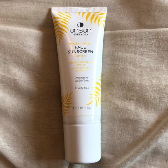 unsun face sunscreen